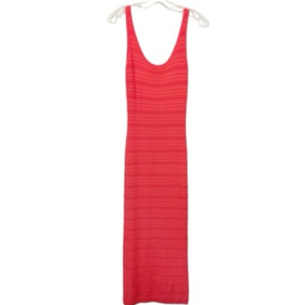 “Torn” by Ronny kobo coral orange dress maxi size XS
